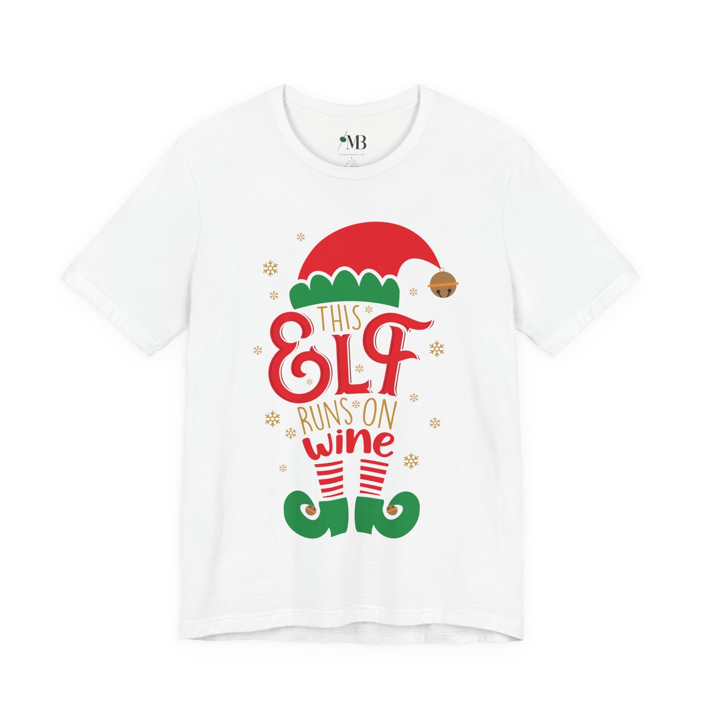 This Elf Runs On Wine T-Shirt