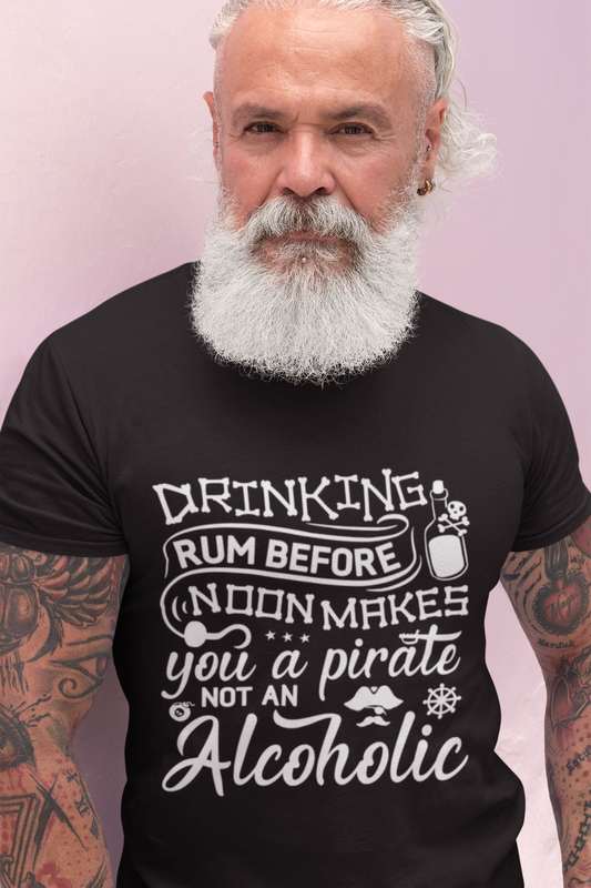 Rum Before Noon Makes You A Pirate T-Shirt