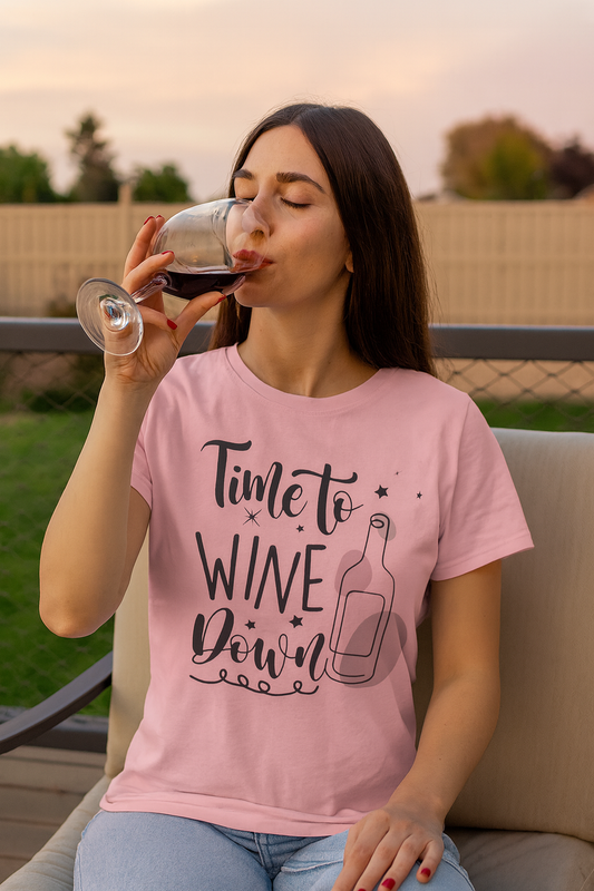 Time To Wine Down T-Shirt
