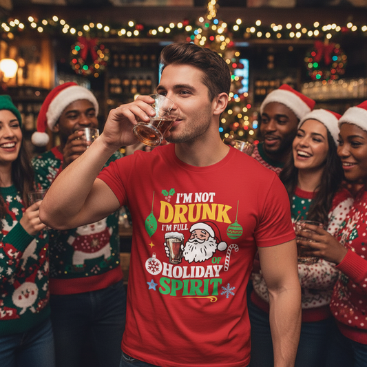 I'm Full Of Holiday Spirit T-Shirt