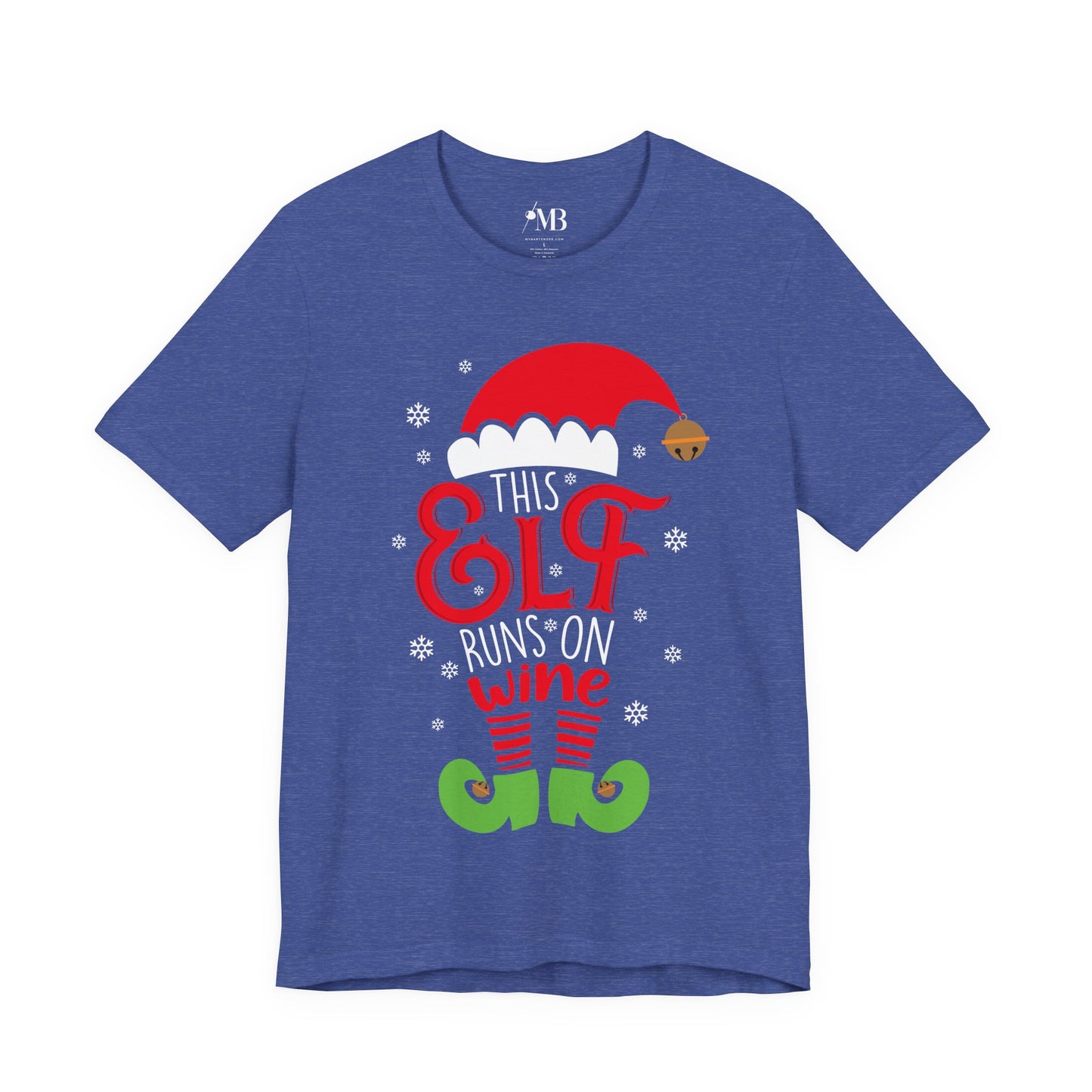 This Elf Runs On Wine T-Shirt
