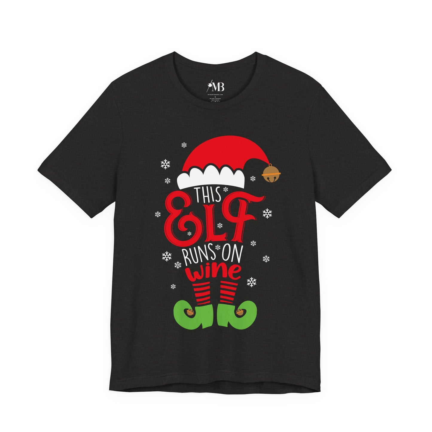 This Elf Runs On Wine T-Shirt