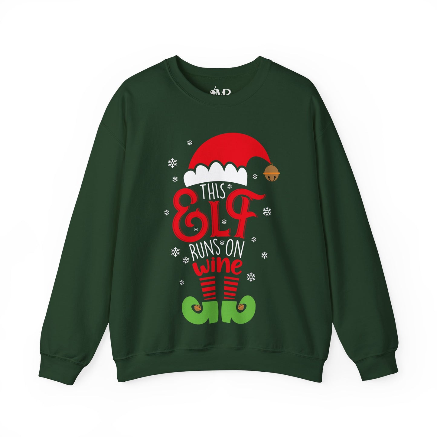 This Elf Runs On Beer Sweatshirt