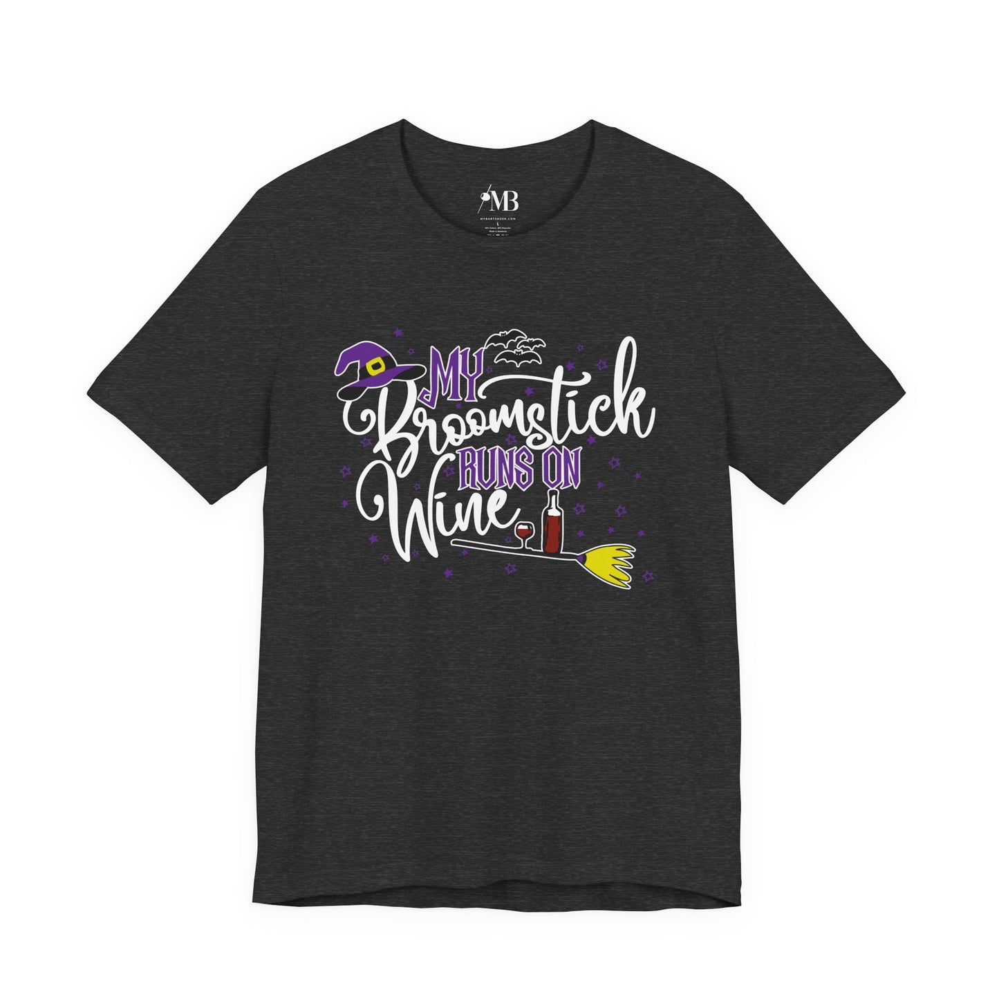 My Broomstick Runs On Wine T-Shirt