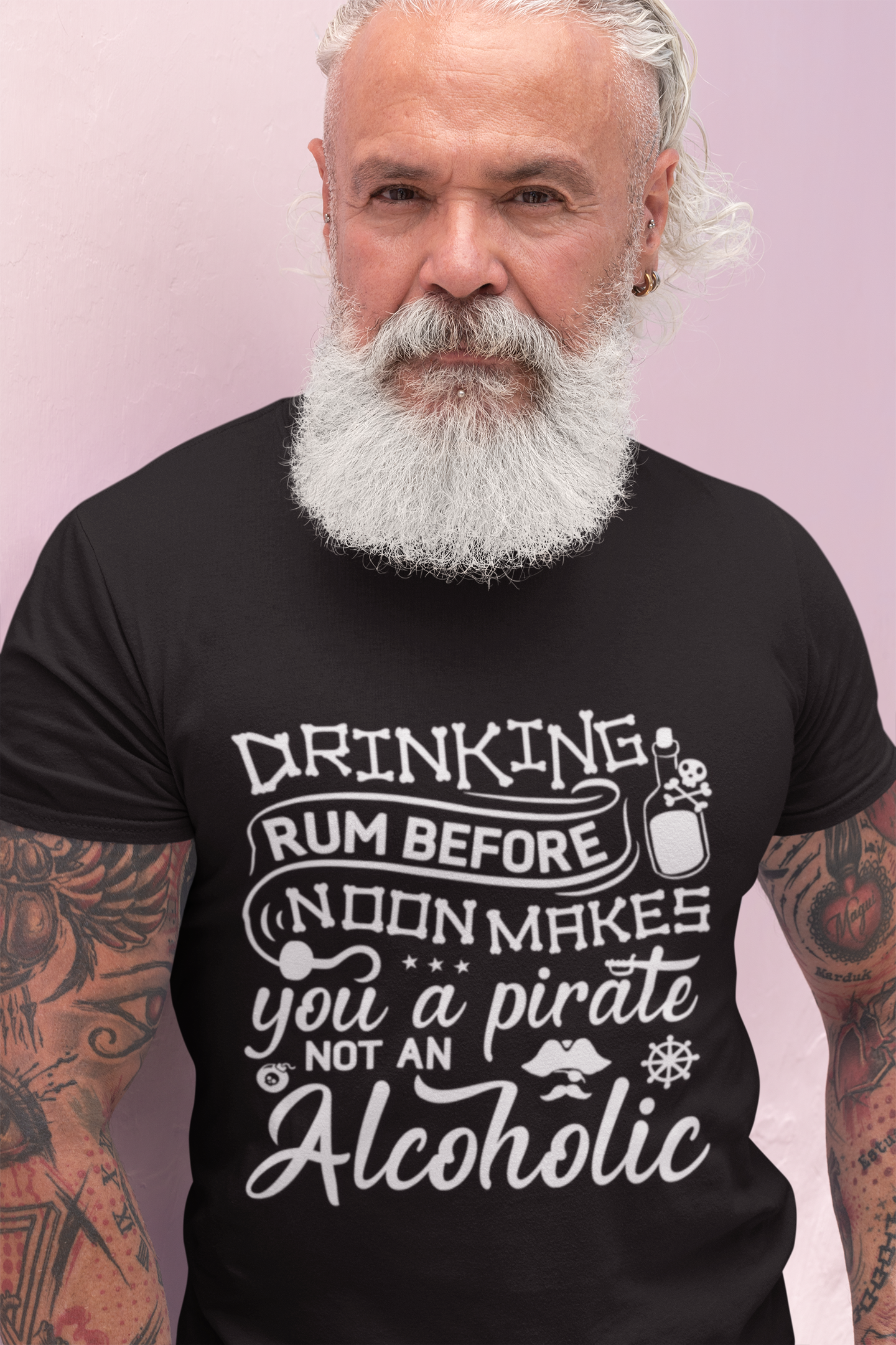 Rum Before Noon Makes You A Pirate T-Shirt