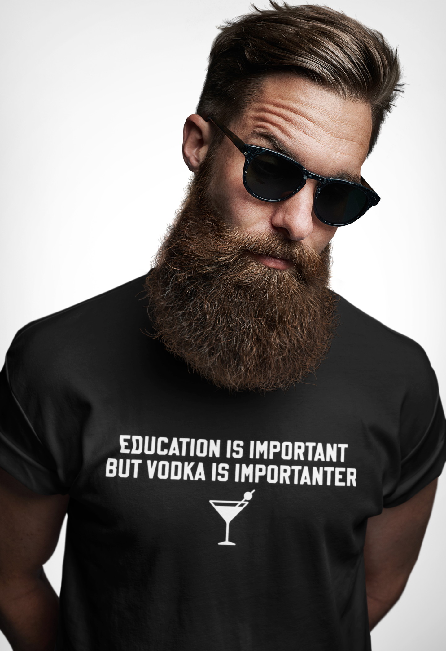 Education Is Important, Vodka Is Importanter T-Shirt
