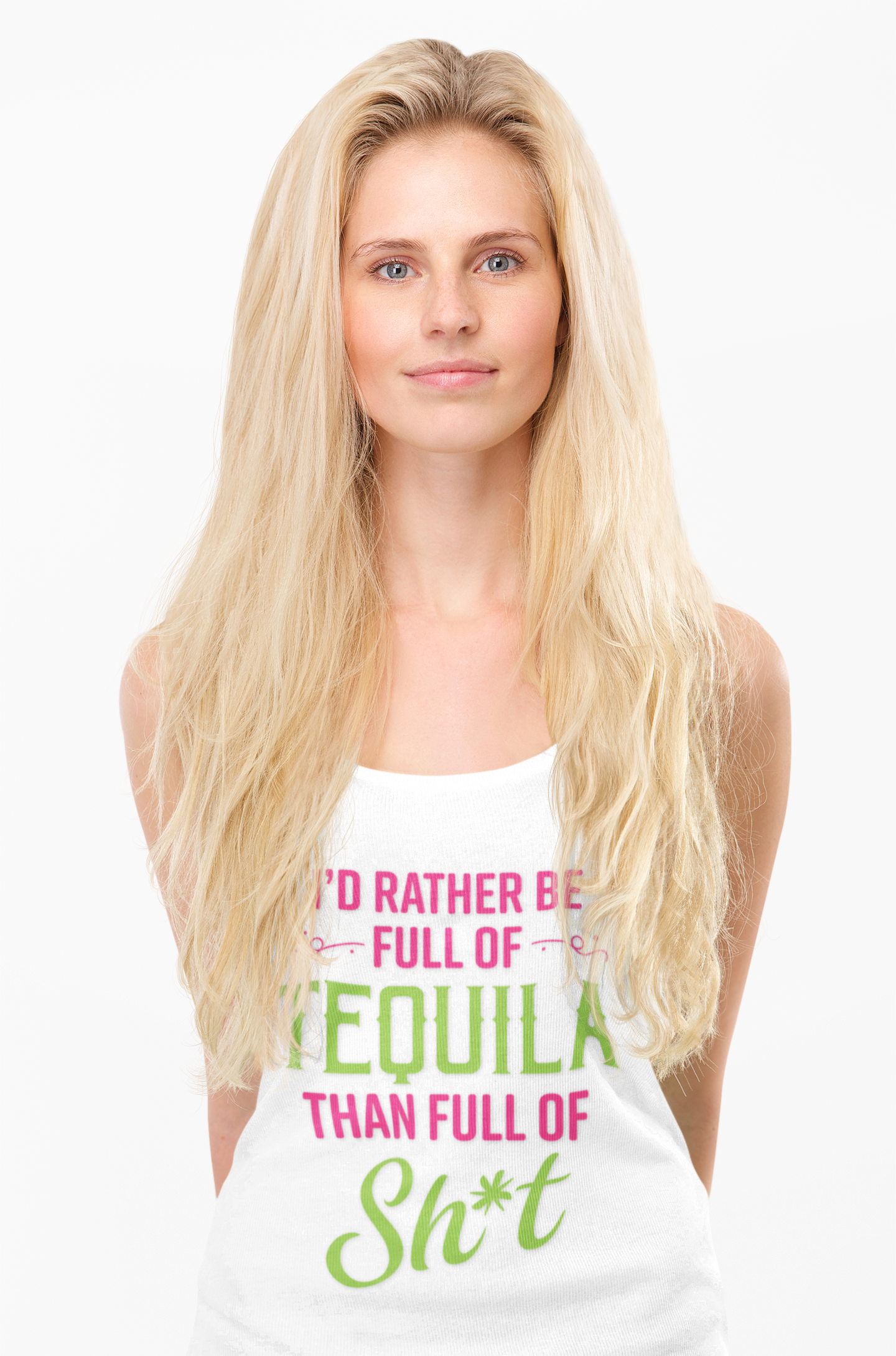 I'd Rather Be Full Of Tequila Than Full Of Sh*t Women’s Tank