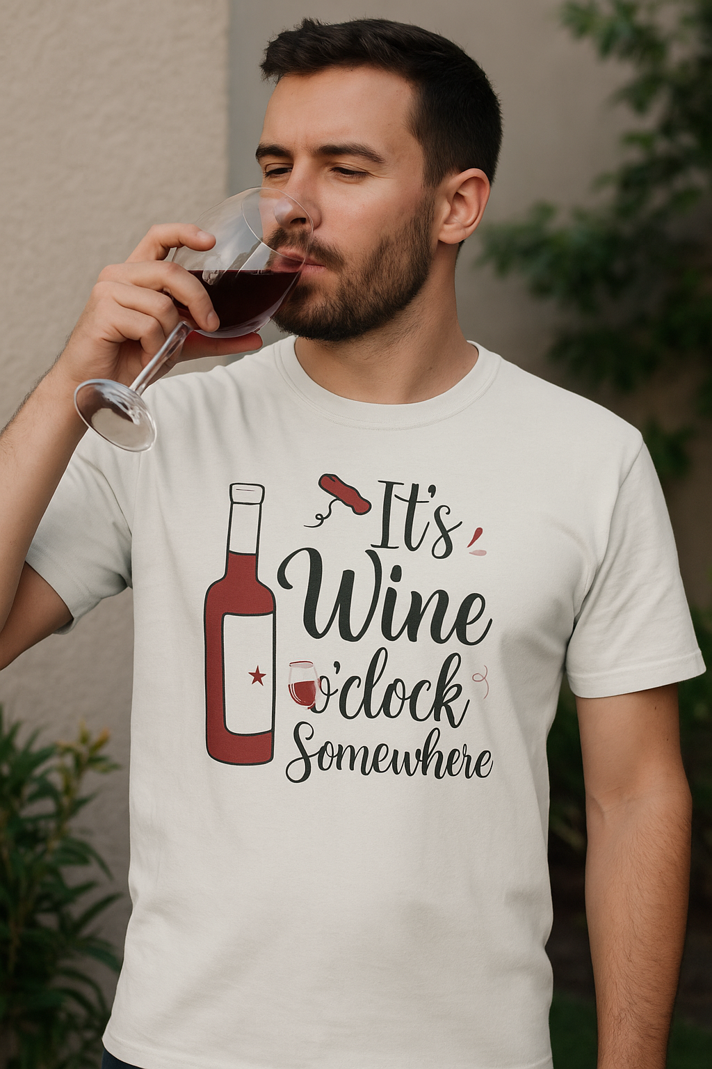 It's Wine o'clock Somewhere T-Shirt