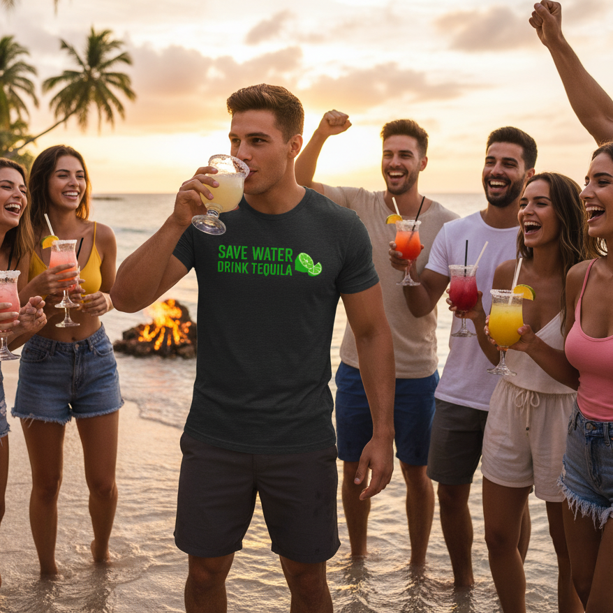 Save Water Drink Tequila T-Shirt