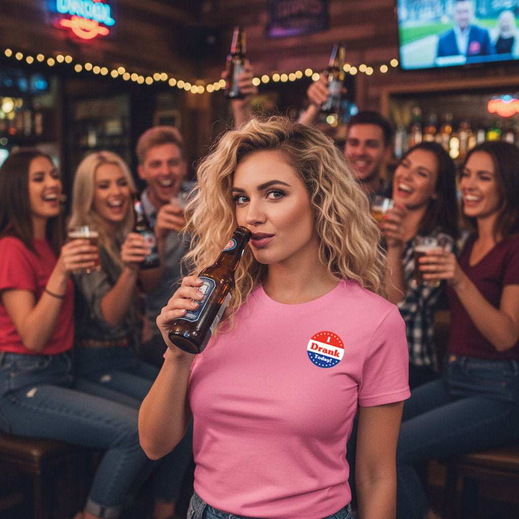 I V̶o̶t̶e̶d̶ Drank Today! T-Shirt