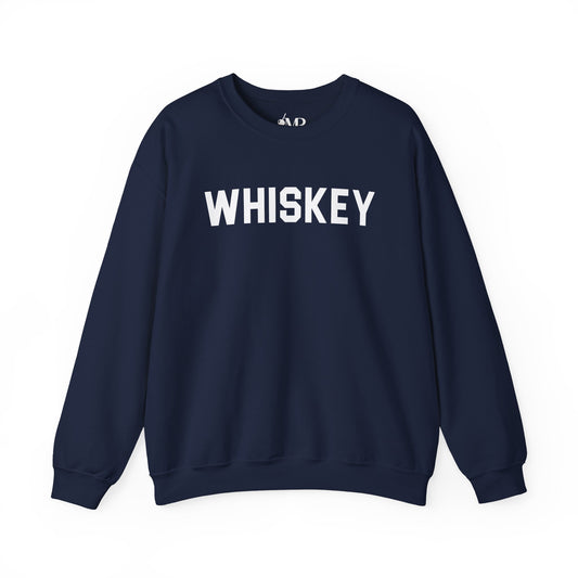 Whiskey Crewneck College Sweatshirt